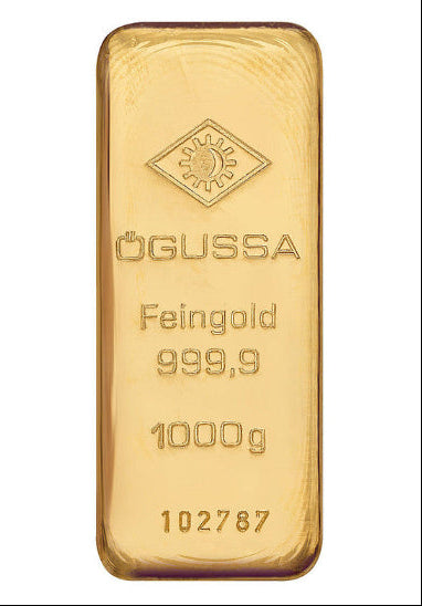 ÖGUSSA Befektetési Aranytömb 1000 gramm