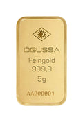 ÖGUSSA Befektetési Aranytömb 5 gramm
